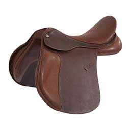 Collegiate Scholar All Purpose English Saddle with Round Cantle Collegiate